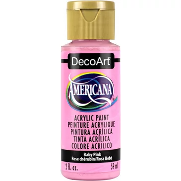 DecoArt Americana Acrylics matt akrilfesték 59 ml - Baby Pink