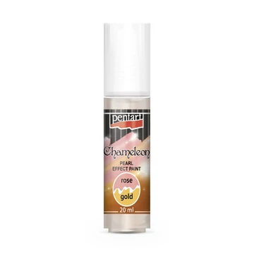 Pentart Chameleon gyöngyház akrilfesték 20ml - Rózsa-arany