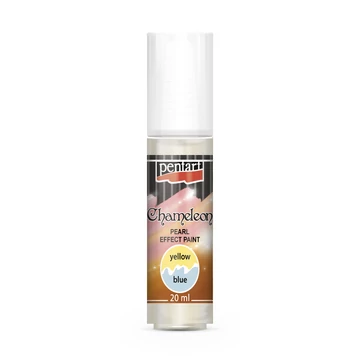 Pentart Chameleon gyöngyház akrilfesték 20ml - Sárga-kék
