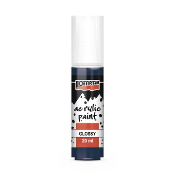 Pentart fényes akrilfesték 20ml - indigókék