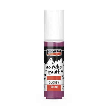 Pentart fényes akrilfesték 20ml - mályva