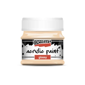 Pentart fényes akrilfesték 50ml - púderszín