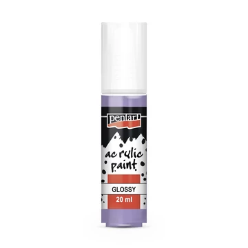 Pentart fényes akrilfesték 20ml - világoslila