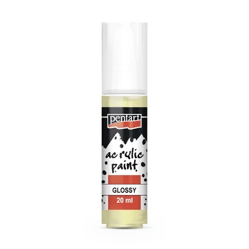 Pentart fényes akrilfesték 20ml - vajszín