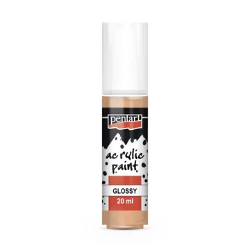 Pentart fényes akrilfesték 20ml - lazac