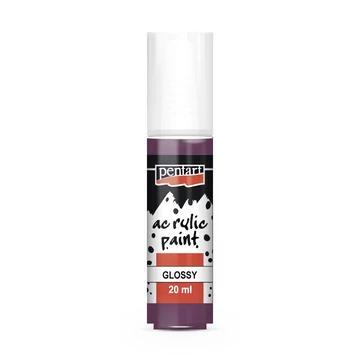 Pentart fényes akrilfesték 20ml - lila