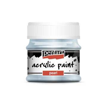 Pentart gyöngyház akrilfesték 50ml - kék