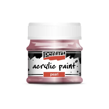 Pentart gyöngyház akrilfesték 50ml - lila