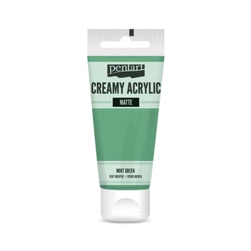Pentart krémes matt akrilfesték 60 ml - mentazöld