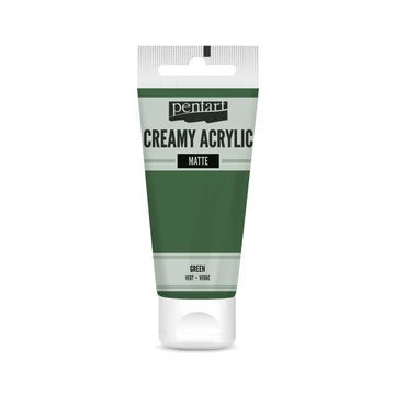 Pentart krémes matt akrilfesték 60 ml - zöld