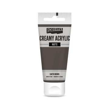 Pentart krémes matt akrilfesték 60 ml - földbarna