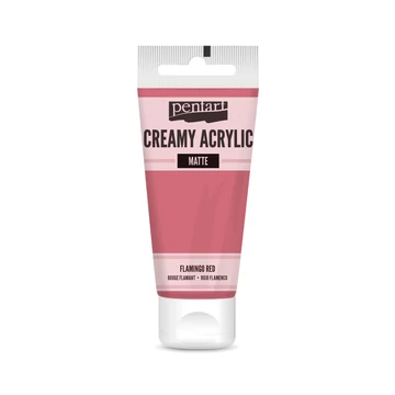 Pentart krémes matt akrilfesték 60 ml - flamingó