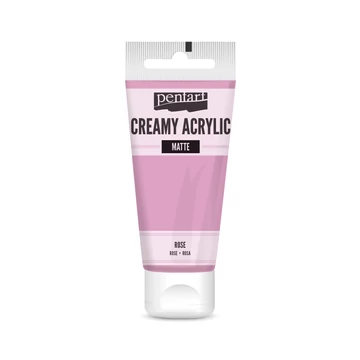 Pentart krémes matt akrilfesték 60 ml - rózsaszín