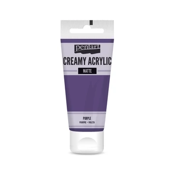 Pentart krémes matt akrilfesték 60 ml - lila