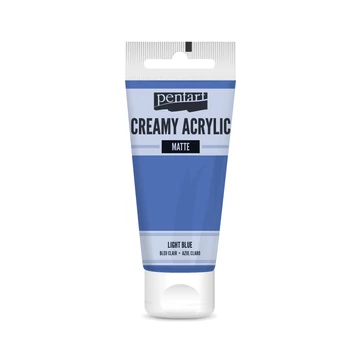 Pentart krémes matt akrilfesték 60 ml - világoskék