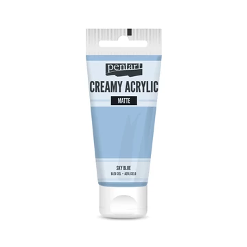 Pentart krémes matt akrilfesték 60 ml - égkék