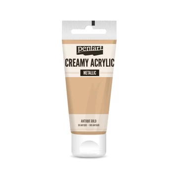 Pentart krémes metál akrilfesték 60 ml - antikarany