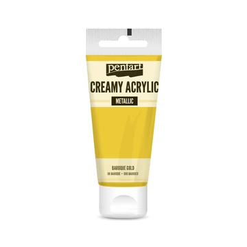 Pentart krémes metál akrilfesték 60 ml - barokkarany