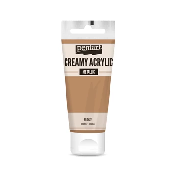 Pentart krémes metál akrilfesték 60 ml - bronz