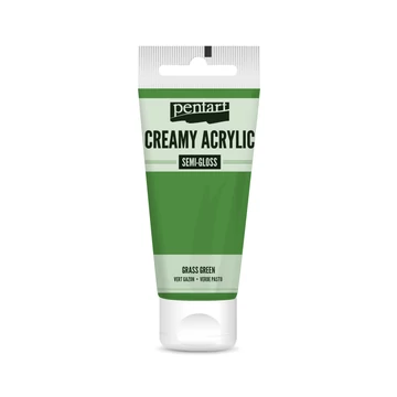 Pentart krémes selyemfényű akrilfesték 200 ml - fűzöld