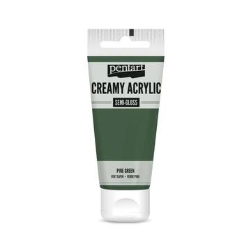 Pentart krémes selyemfényű akrilfesték 60 ml - fenyőzöld