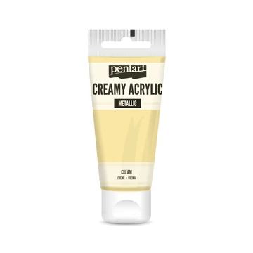 Pentart krémes selyemfényű akrilfesték 60 ml - krémszín