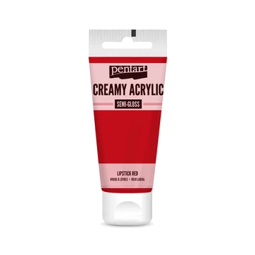 Pentart krémes selyemfényű akrilfesték 60 ml - rúzspiros
