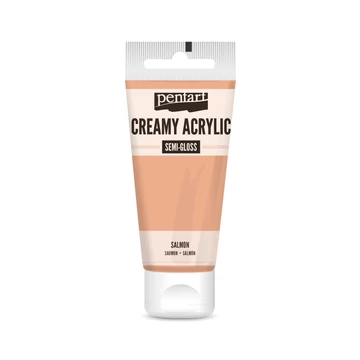 Pentart krémes selyemfényű akrilfesték 60 ml - lazac