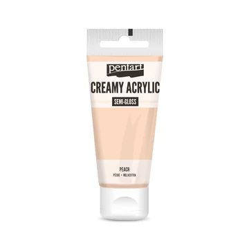 Pentart krémes selyemfényű akrilfesték 60 ml - barack