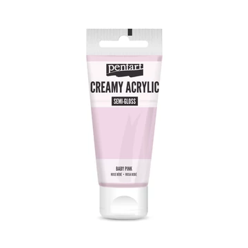 Pentart krémes selyemfényű akrilfesték 60 ml - bébirózsaszín