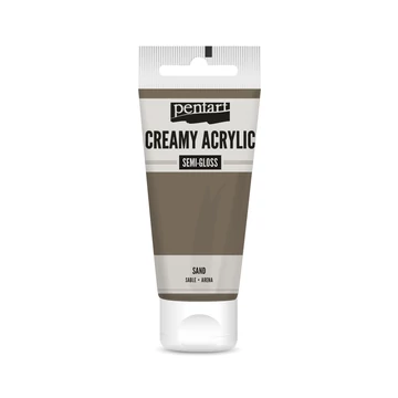 Pentart krémes selyemfényű akrilfesték 60 ml - homok