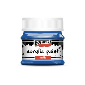 Pentart matt akrilfesték 50ml - kék