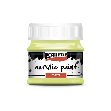 Pentart matt akrilfesték 50ml - limezöld