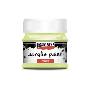 Pentart matt akrilfesték 50ml - limetta