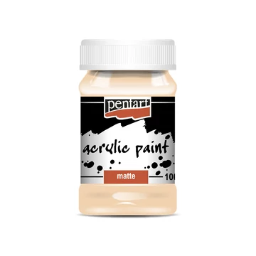 Pentart matt akrilfesték 100ml - púderszín
