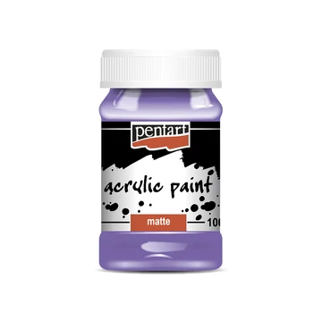 Pentart matt akrilfesték 100ml - ibolyalila