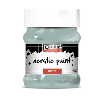 Pentart matt akrilfesték 230 ml - country-zöld