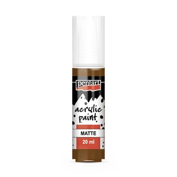 Pentart matt akrilfesték 20ml - gesztenye