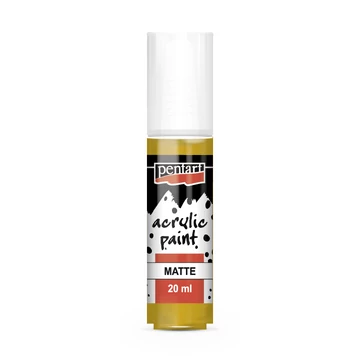 Pentart matt akrilfesték 20ml - okker