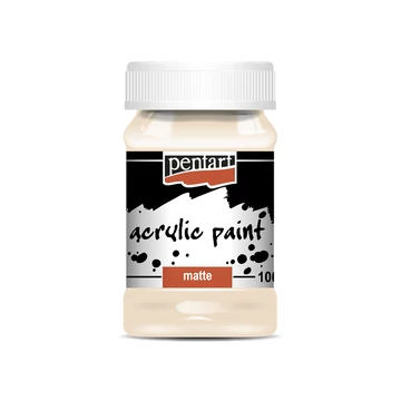 Pentart matt akrilfesték 100ml - bézs