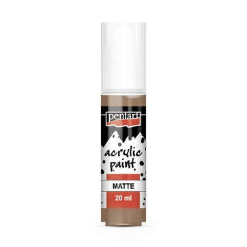 Pentart matt akrilfesték 20ml - Mars barna