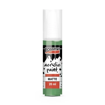 Pentart matt akrilfesték 20ml - papagájzöld
