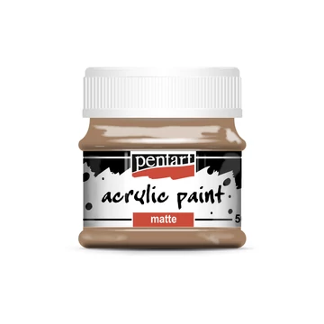 Pentart matt akrilfesték 50ml - Mars barna