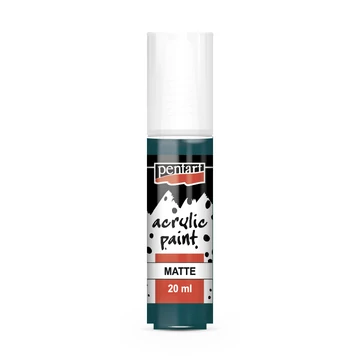 Pentart matt akrilfesték 20ml - türkizkék