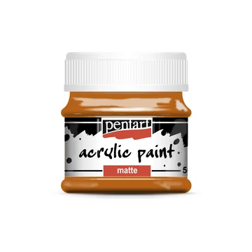 Pentart matt akrilfesték 50ml - vörös agyag