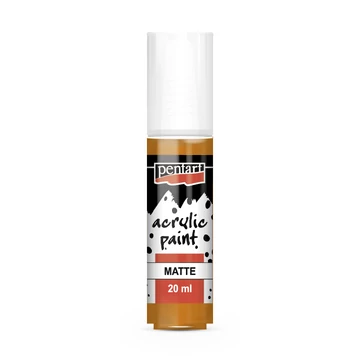 Pentart matt akrilfesték 20ml - sárgásvörös agyag