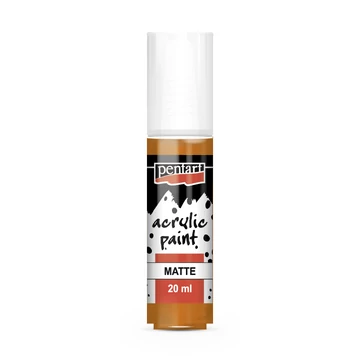 Pentart matt akrilfesték 20ml - narancs