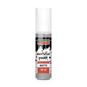 Pentart matt akrilfesték 20ml - szürke