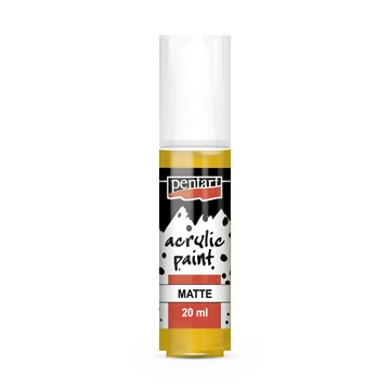 Pentart matt akrilfesték 20ml - napsárga