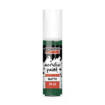 Pentart matt akrilfesték 20ml - fenyőzöld